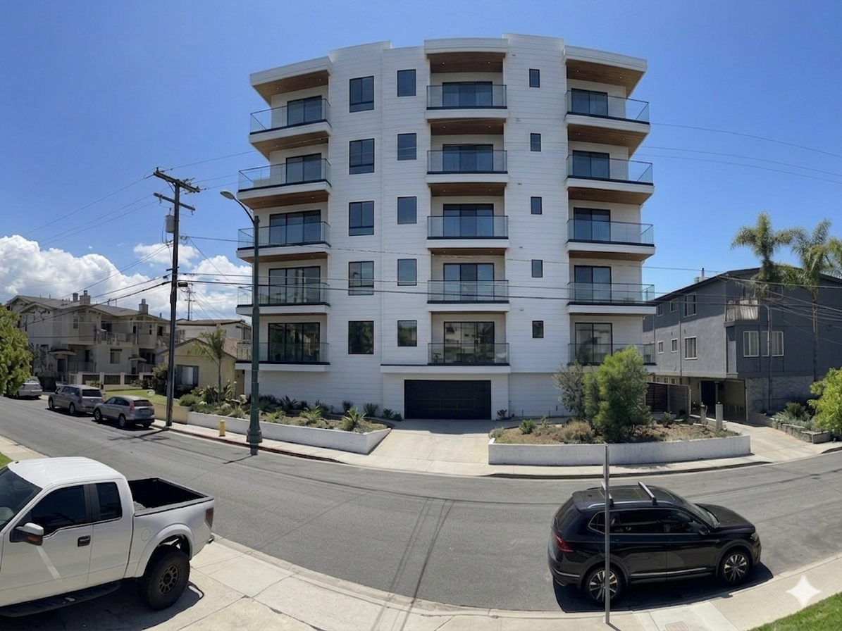 Proposed 6-story, 70-foot luxury condo tower
